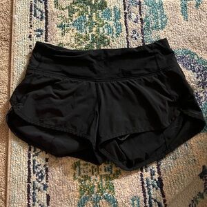 Lululemon Speed Up Shorts Sz 4